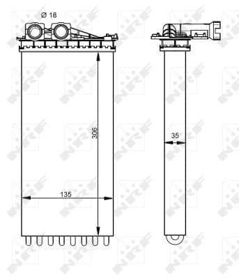 Radiateur de chauffage
