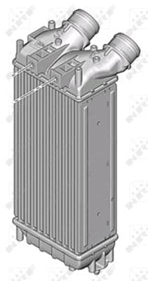 Intercooler radiateur de turbo