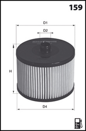 Filtre a  carburant