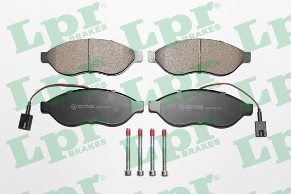 Plaquettes de frein avant (Jeu de 4)