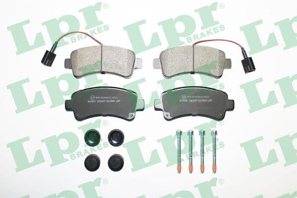 Plaquettes de frein arriere (Jeu de 4)