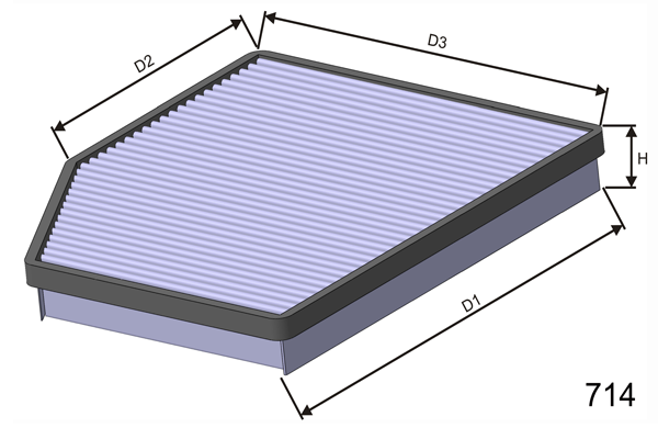 Filtre d'habitacle