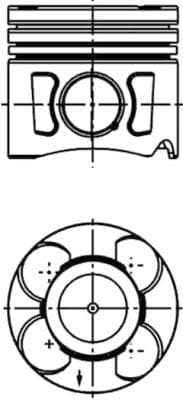 Piston moteur