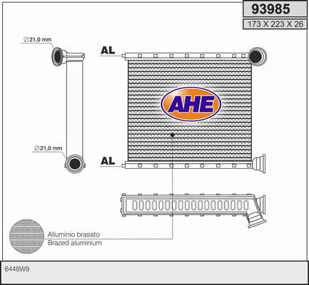 Radiateur de chauffage