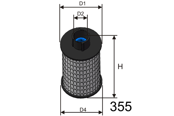 Filtre a  carburant