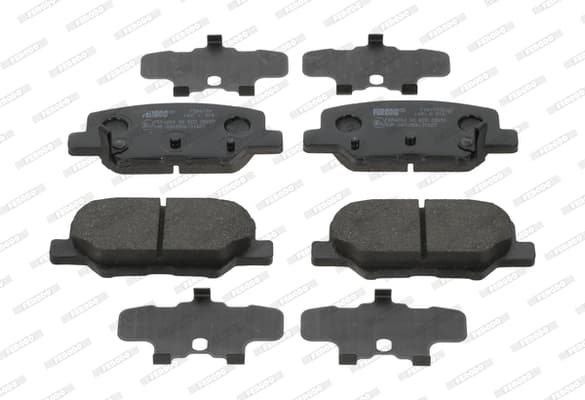 Plaquettes de frein arriere (Jeu de 4)