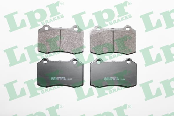 Plaquettes de frein avant (Jeu de 4)
