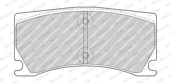 Plaquettes de frein avant (Jeu de 4)