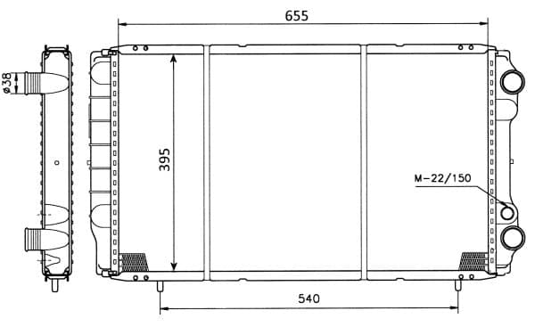 Radiateur de refroidissement