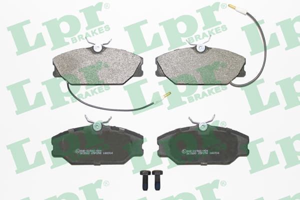 Plaquettes de frein avant (Jeu de 4)