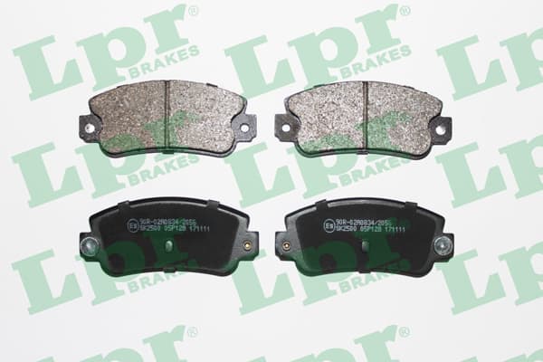 Plaquettes de frein arriere (Jeu de 4)