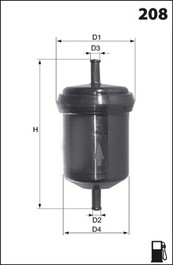 Filtre a  carburant