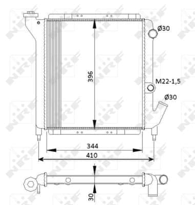 Radiateur de refroidissement