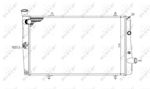 Radiateur de refroidissement