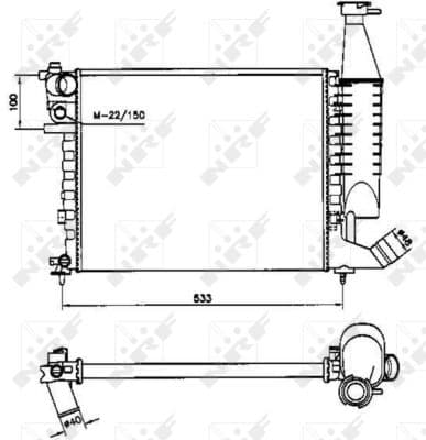 Radiateur de refroidissement