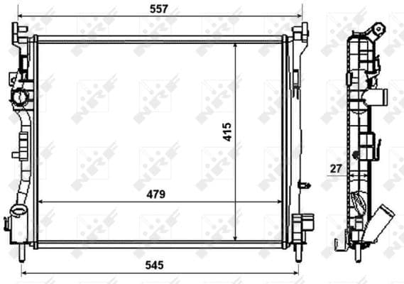 Radiateur de refroidissement