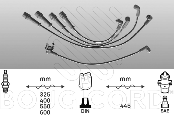 Cable d'allumage