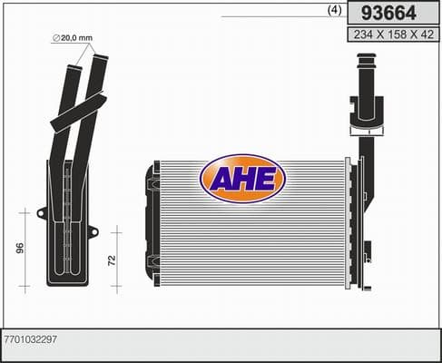 Radiateur de chauffage