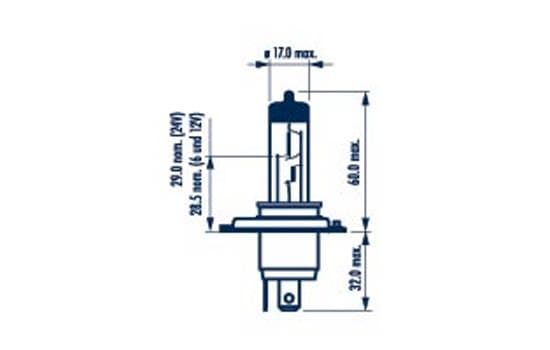 Ampoule, projecteur longue portée