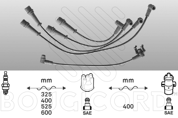 Cable d'allumage