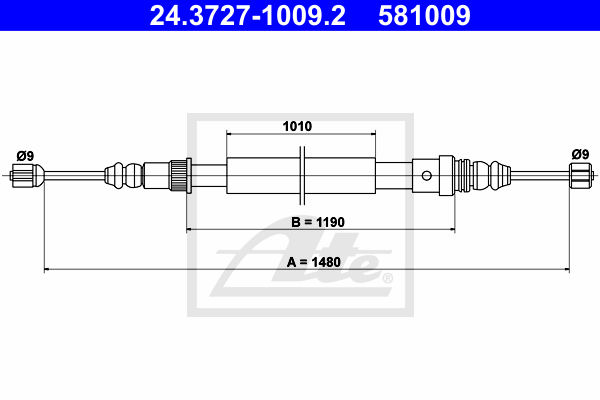 Cable de frein à main