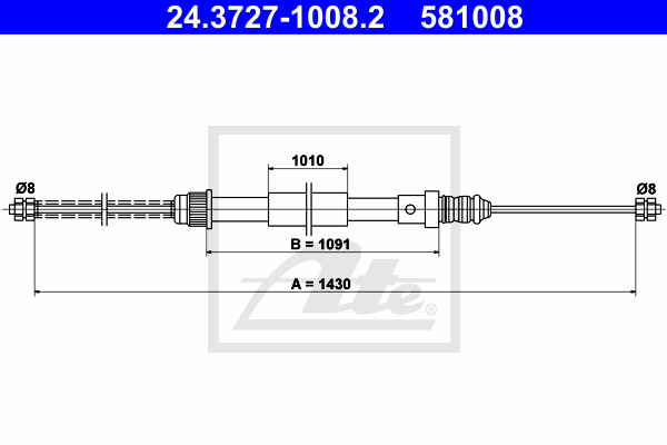 Cable de frein à main