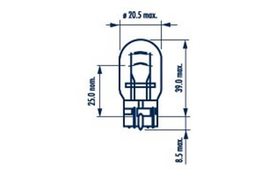 Ampoule pour feux arrières