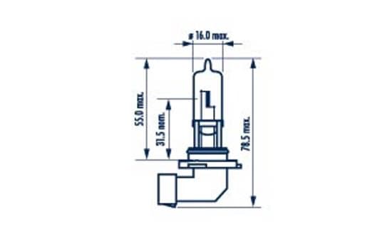 Ampoule projecteur longue portée