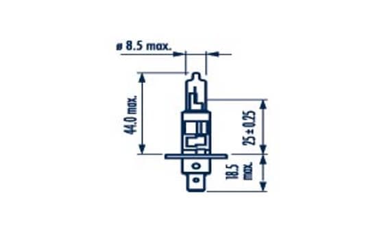 Ampoule projecteur longue portée