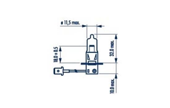 Ampoule projecteur longue portée