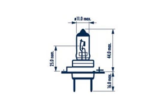 Ampoule projecteur longue portée