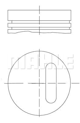 Piston moteur