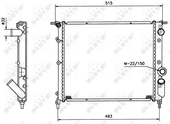 Radiateur de refroidissement