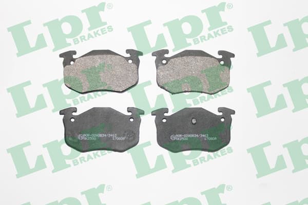 Plaquettes de frein arriere (Jeu de 4)