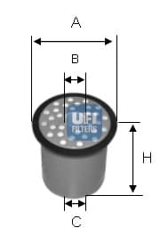 Filtre a  carburant