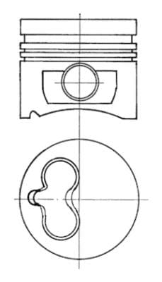 Piston moteur