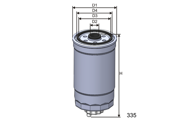 Filtre a  carburant