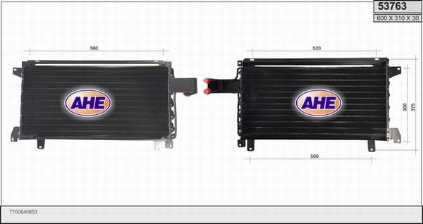 Condenseur / Radiateur de climatisation