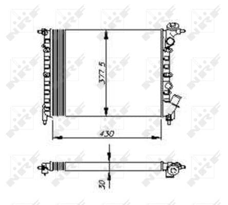 Radiateur de refroidissement