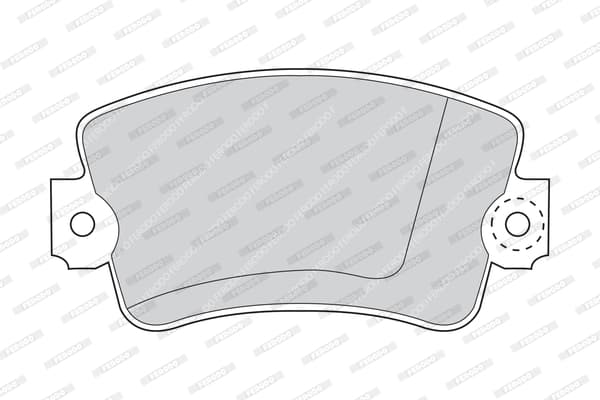 Plaquettes de frein avant (Jeu de 4)