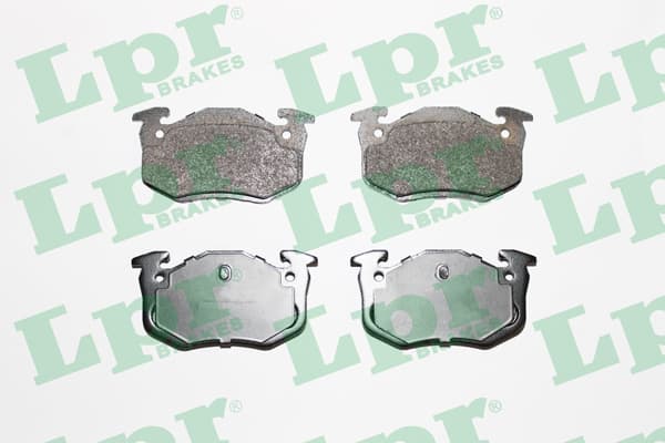 Plaquettes de frein arriere (Jeu de 4)
