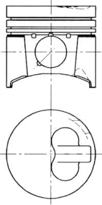 Piston moteur