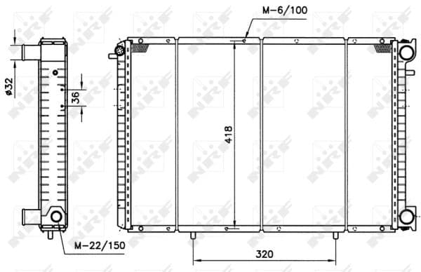 Radiateur de refroidissement