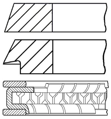 Segments de piston