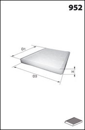 Filtre d'habitacle