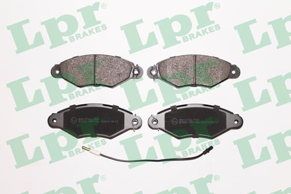Plaquettes de frein avant (Jeu de 4)