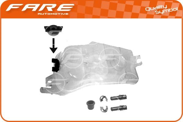 Vase d'expansion, liquide de refroidissement