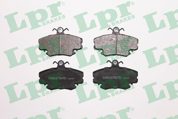 Plaquettes de frein avant (Jeu de 4)