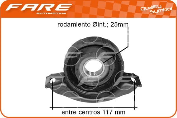 Suspension, arbre de cardan