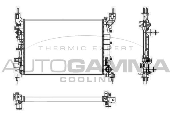 Radiateur, refroidissement du moteur